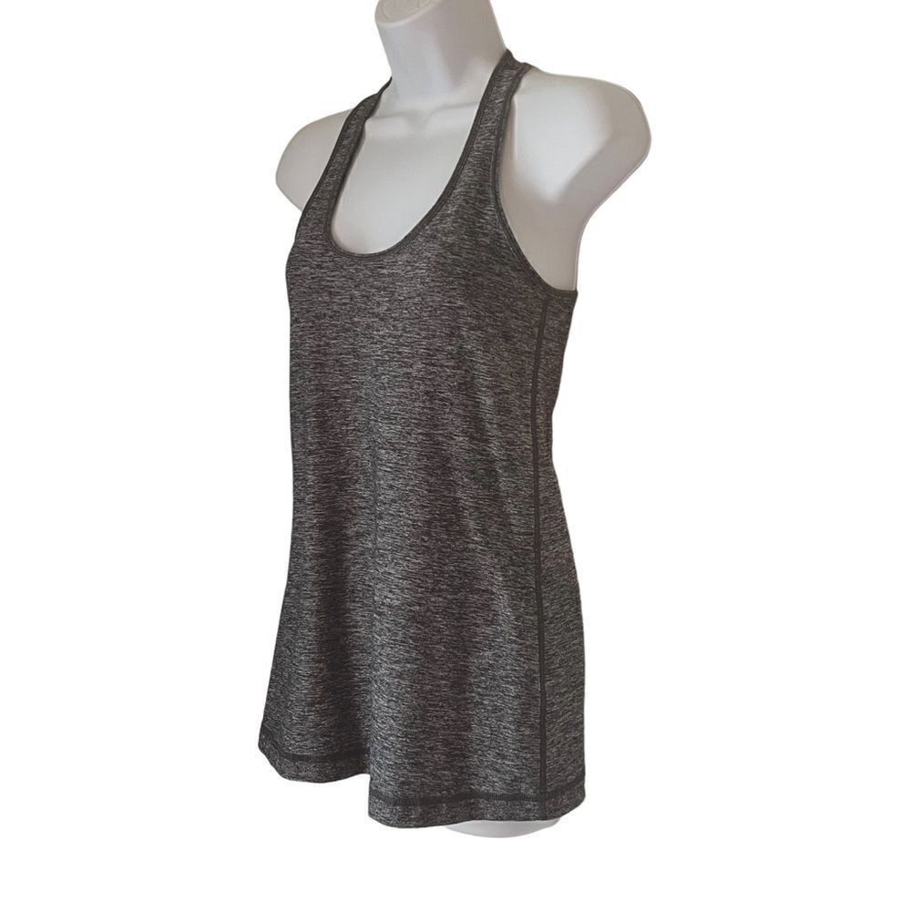 Lululemon Racerback Gray Tank Top sz 6